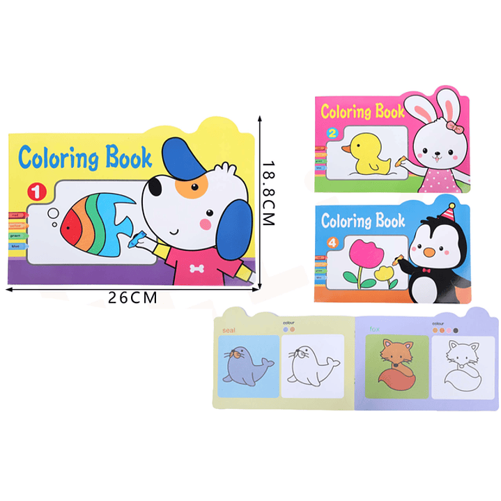 Libro Para Pintar 26X188Cm 1