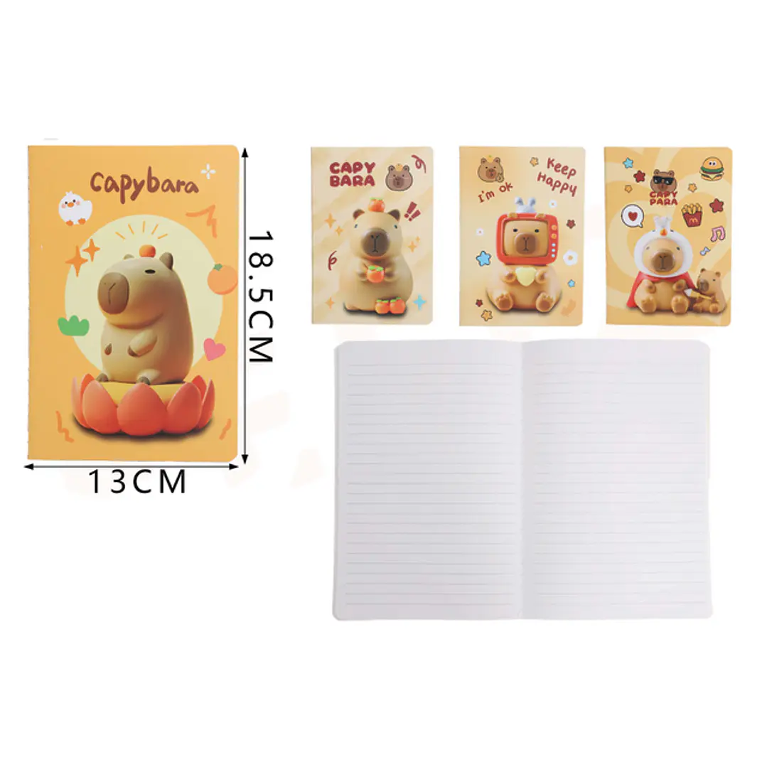 Libreta 36Hojas Capibara 3 B5 1