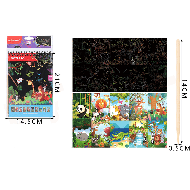 Block de Scratch Temático 4 10Hojas 1