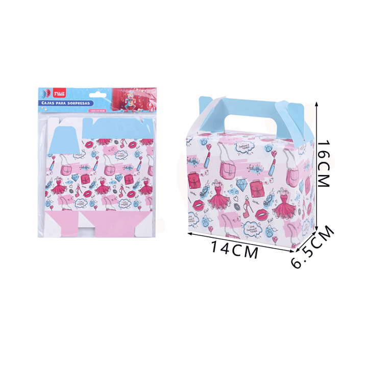 Caja de Sorpresas Fashion 16cm 6pcs 1