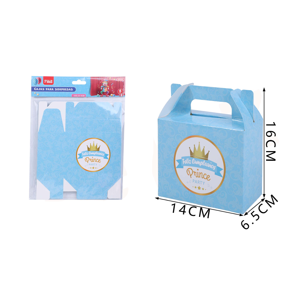 Caja de Sorpresas Prince 16cm 6pcs 1