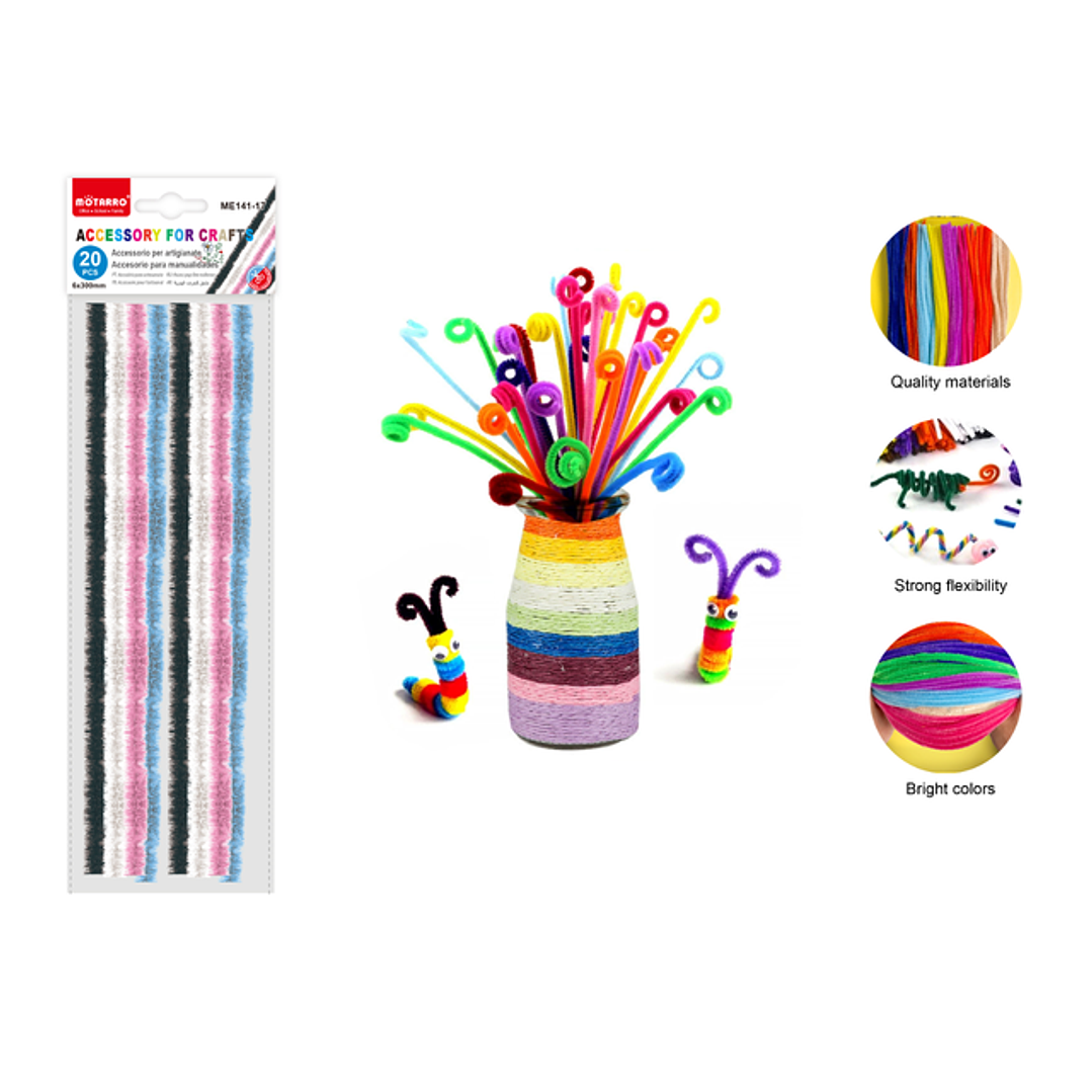 Limpiapipas Colores 20Pcs 1