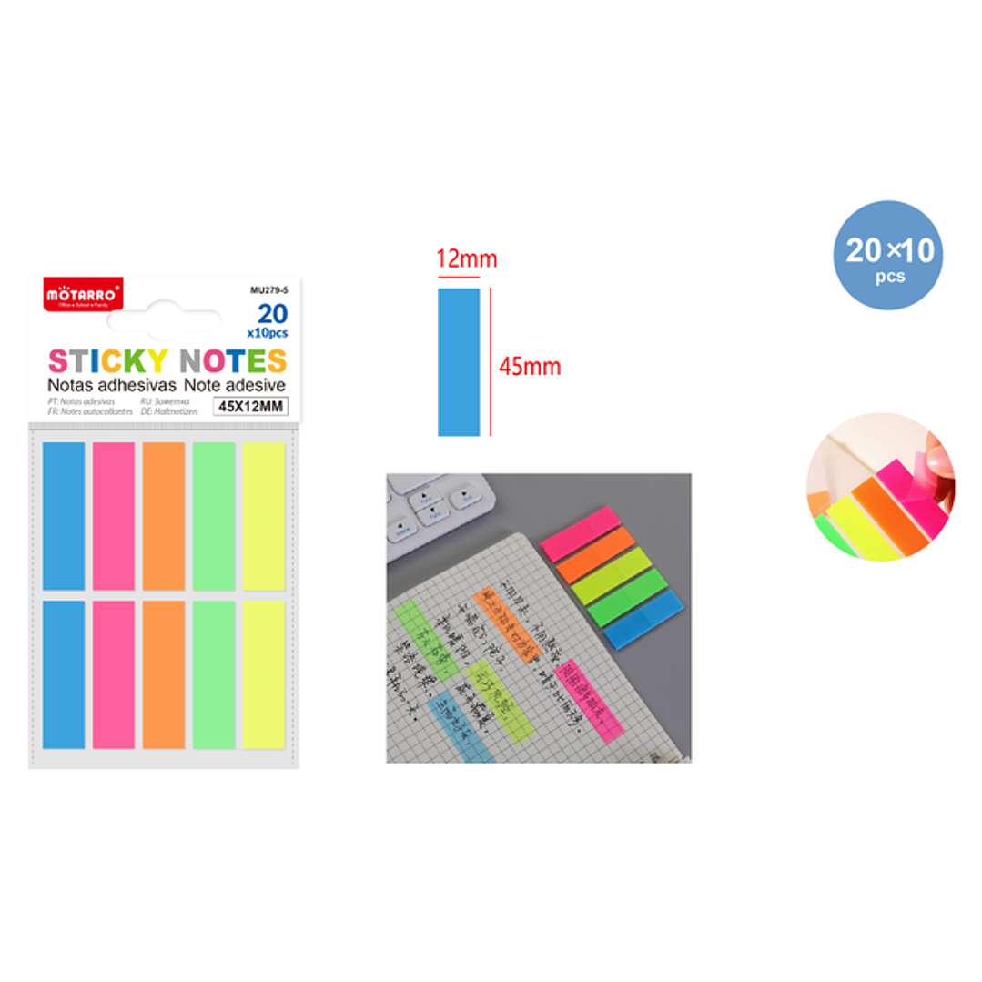 Separadores Adhesivos Fluor Pet 1020Pcs 1