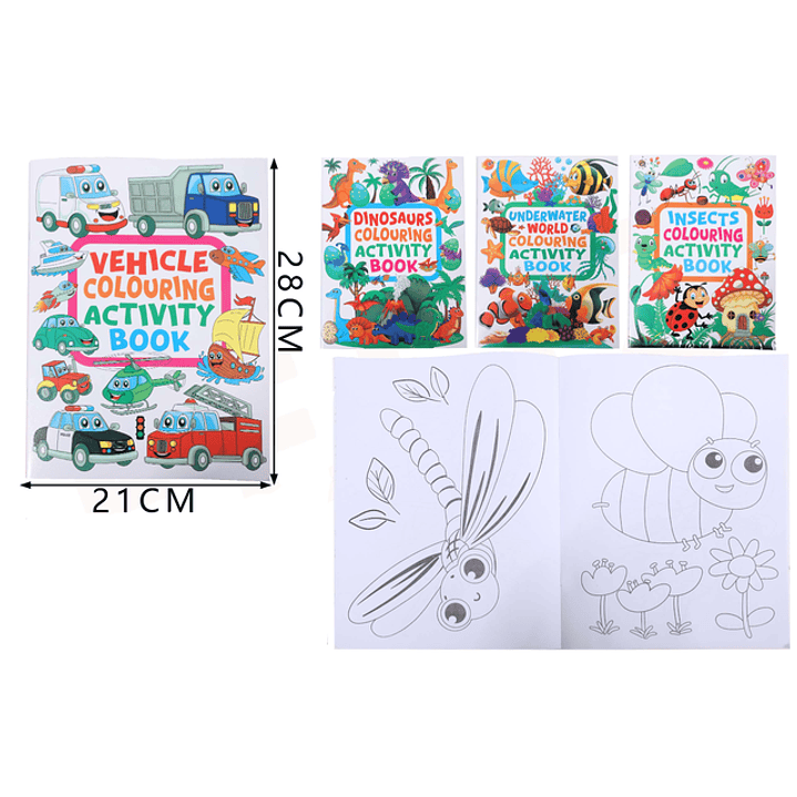 Libro para Pintar Temático 16Hojas 1