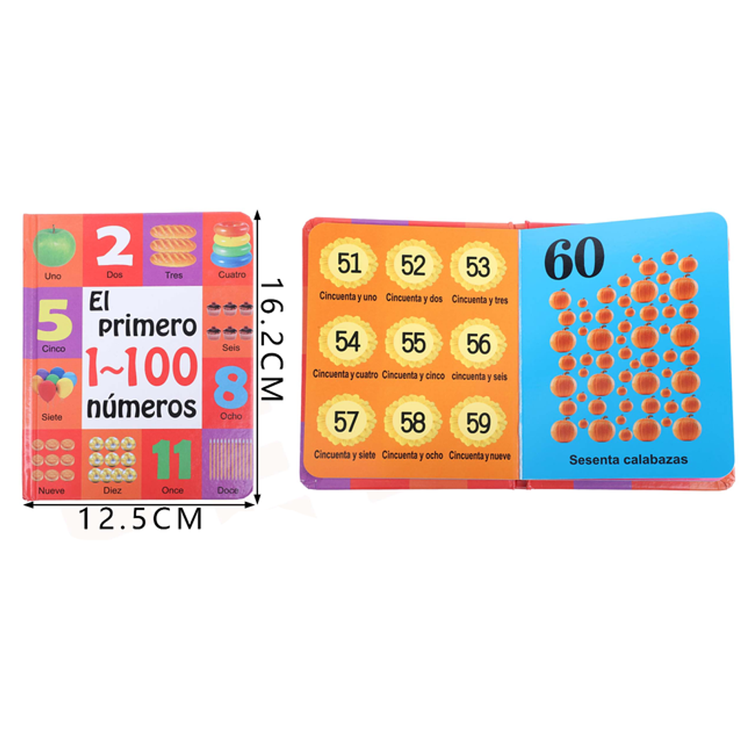 Libro de Tarjeta 100Números 1