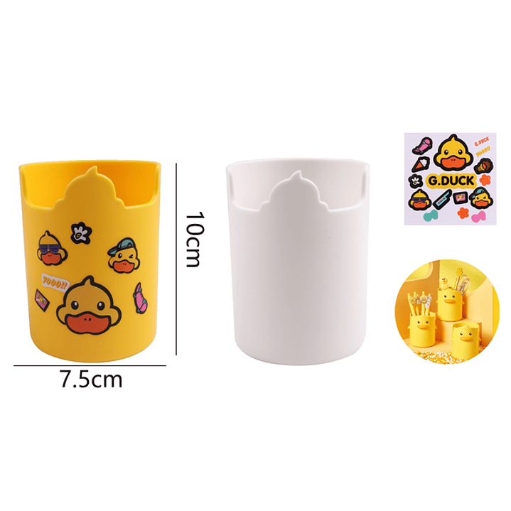 Portalápices Duck 7.5*10cm 1