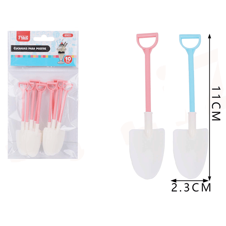 Cucharas para Postre Pala 10pcs 1