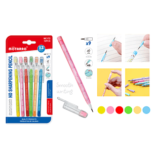 Lápices Grafito apilables 12pcs