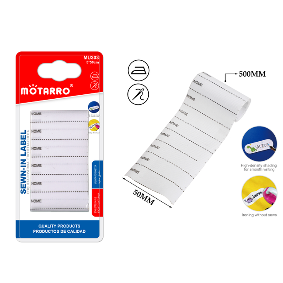 Etiquetas Sin Costura 50050Mm 1