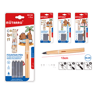 Plumas + repuestos Capibara