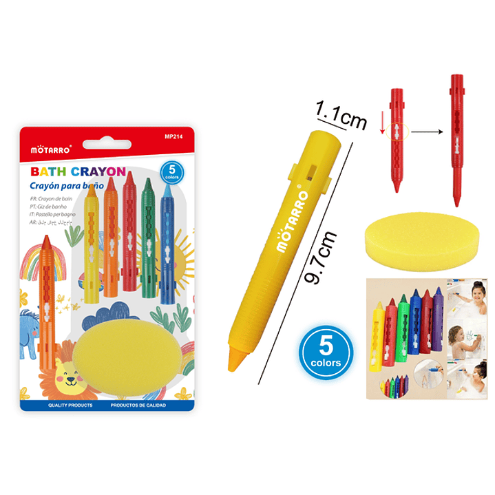 Crayón para Baño 1