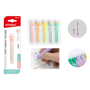 Goma de Borrar Retractil Conejito