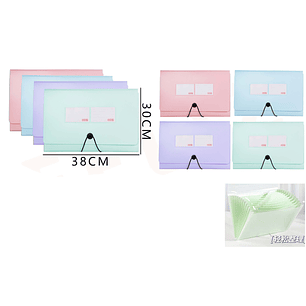 Carpeta Con Fuelle Y Boton Fc 3830Cm