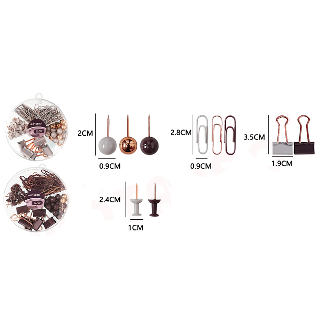 Set Accesorios de Escritorio 86pcs 1
