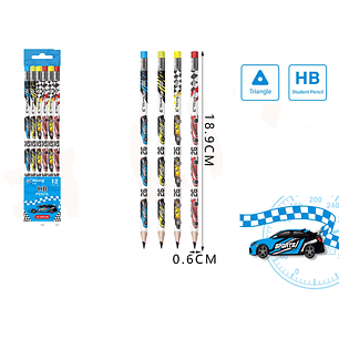 Lápices Grafito HB Auto 12pcs