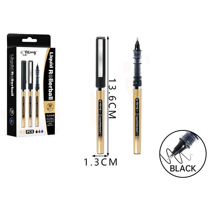 Lápiz Pasta Líquido Negro 1