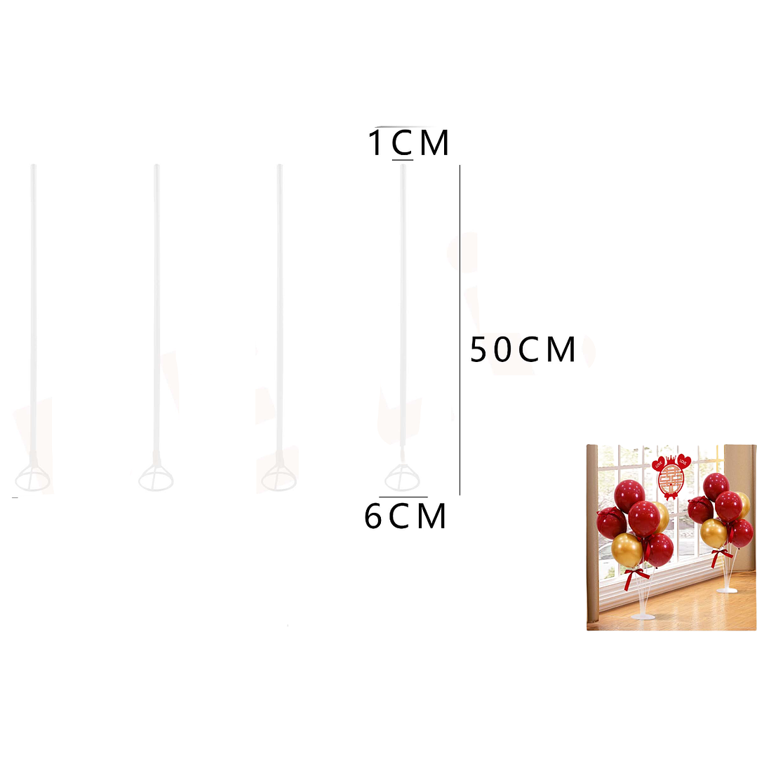 Varilla para Globos 50*1cm 1