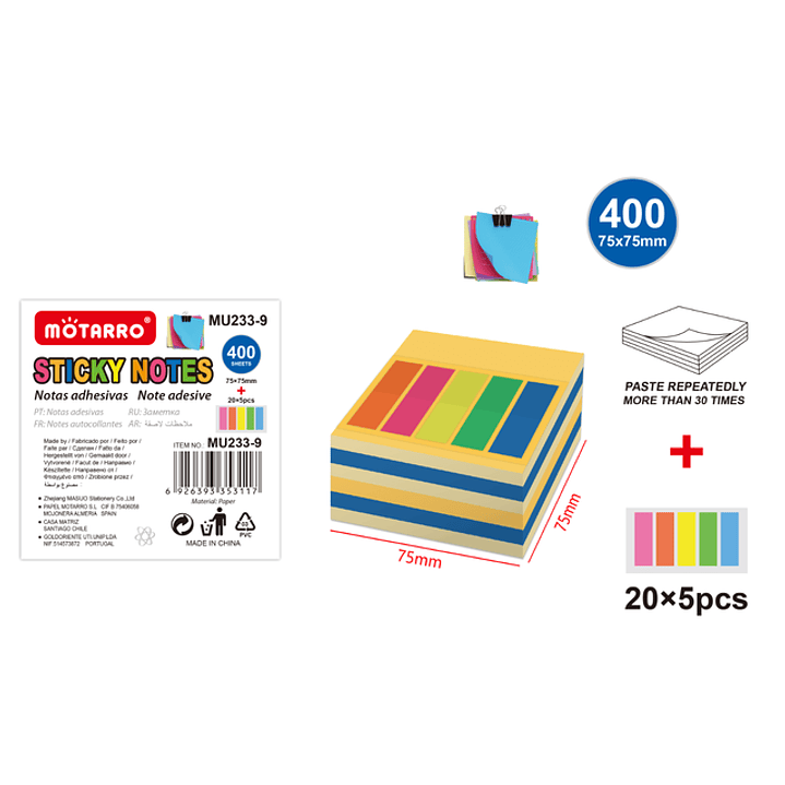 Set De Notas Adhesivas Post-It 1