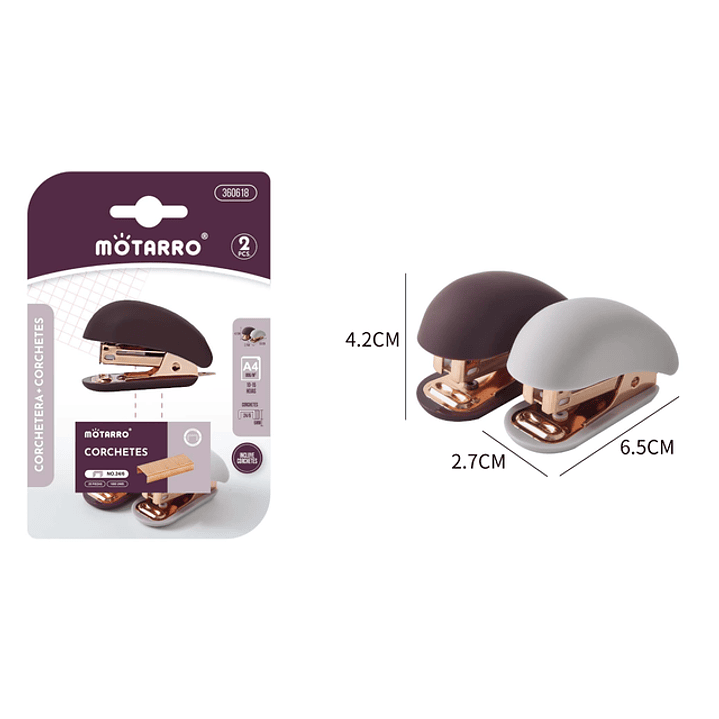 Mini Corchetera+1000pcs Corchetes 1