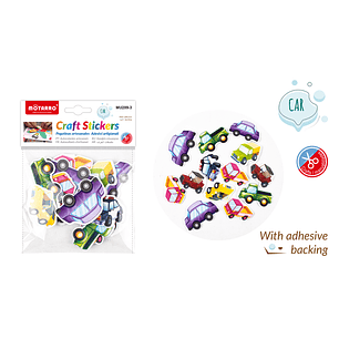 Stickers Goma Eva Autos