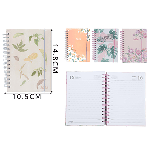 Agenda Con Espiral 2026 Nature A6