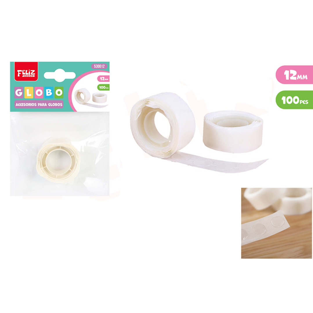 Pegamentos Para Globos De Gota 12Mm 100Pcs 1