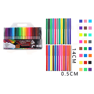 Set De Plumones De Colores 1405Cm 24Pcs
