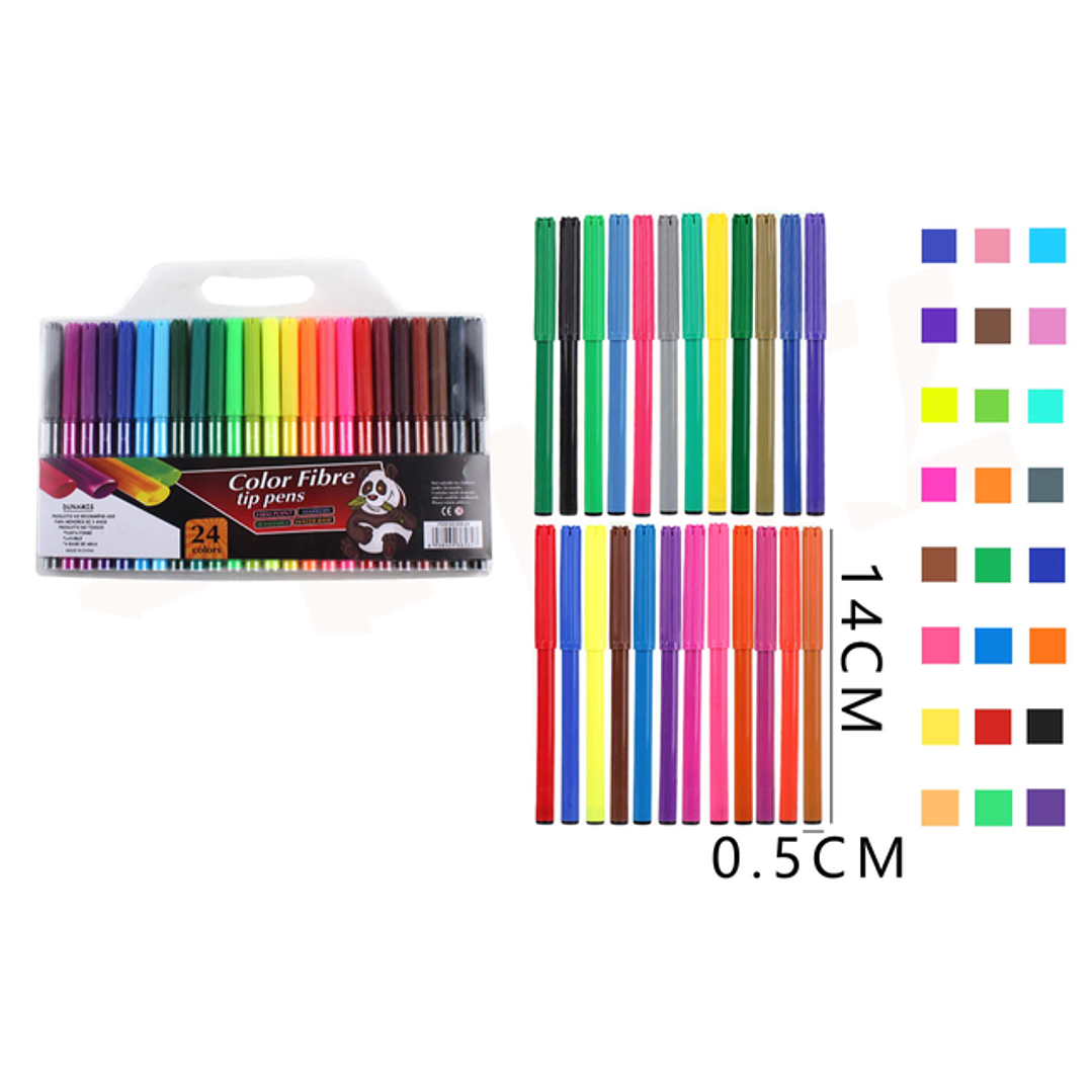 Set De Plumones De Colores 1405Cm 24Pcs 1