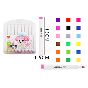 Marcadores De Colores 1315Cm 18Pcs