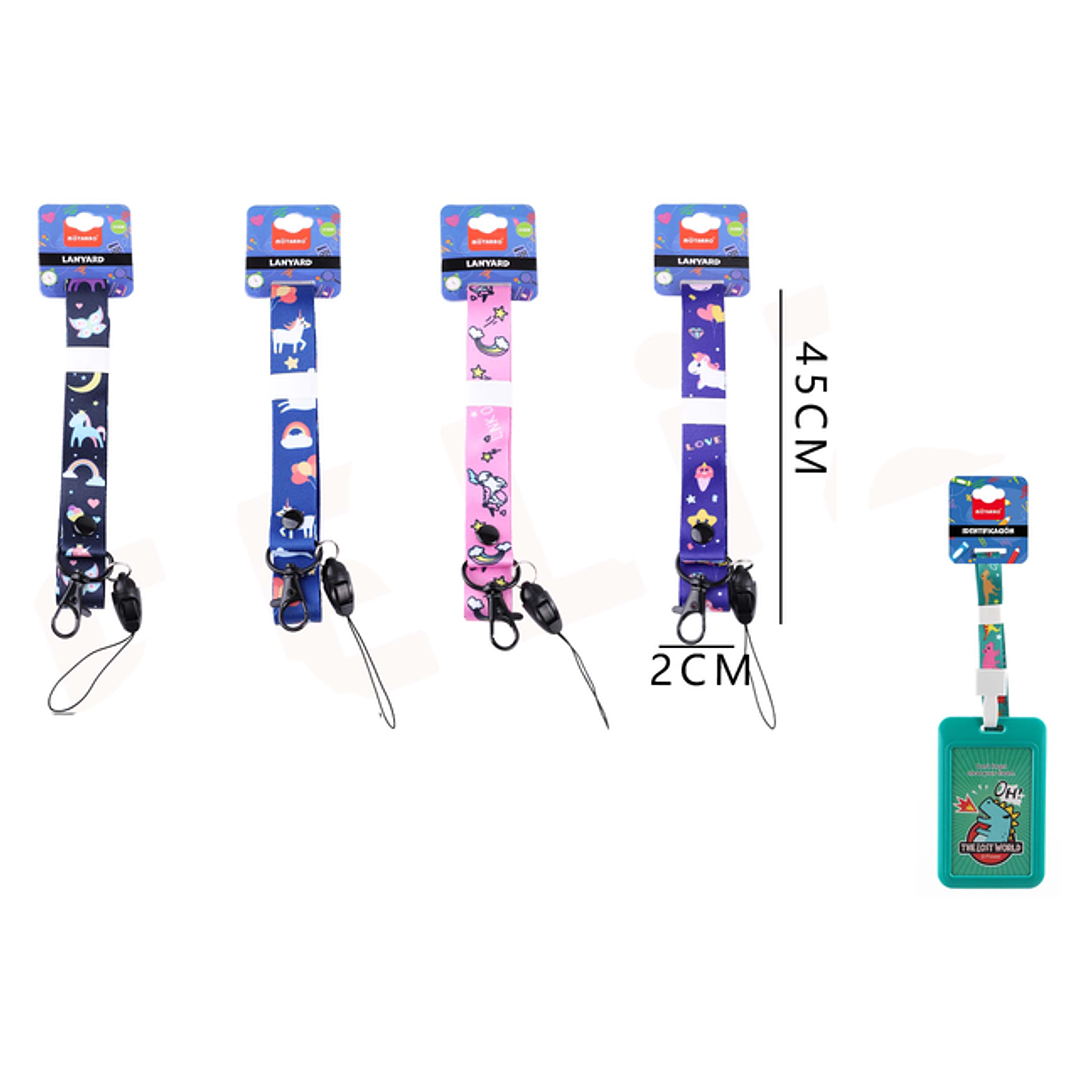 Lanyard Unicornio 2*45cm 1