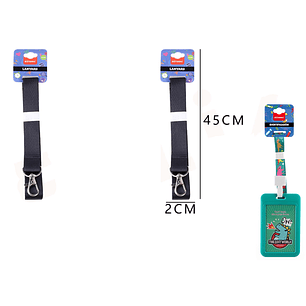Lanyard Negro 245Cm