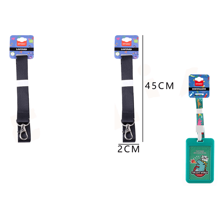 Lanyard Negro 245Cm 1