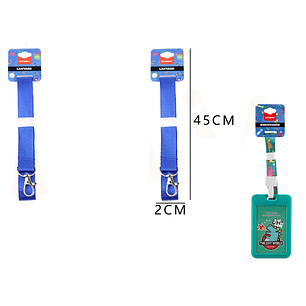Lanyard Azul 245Cm