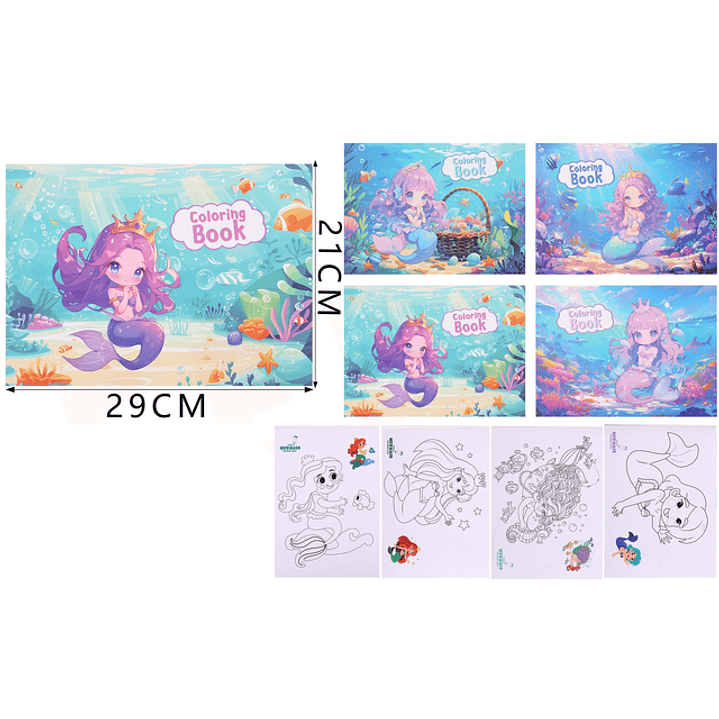 Block para Colorear 29x21cm 1