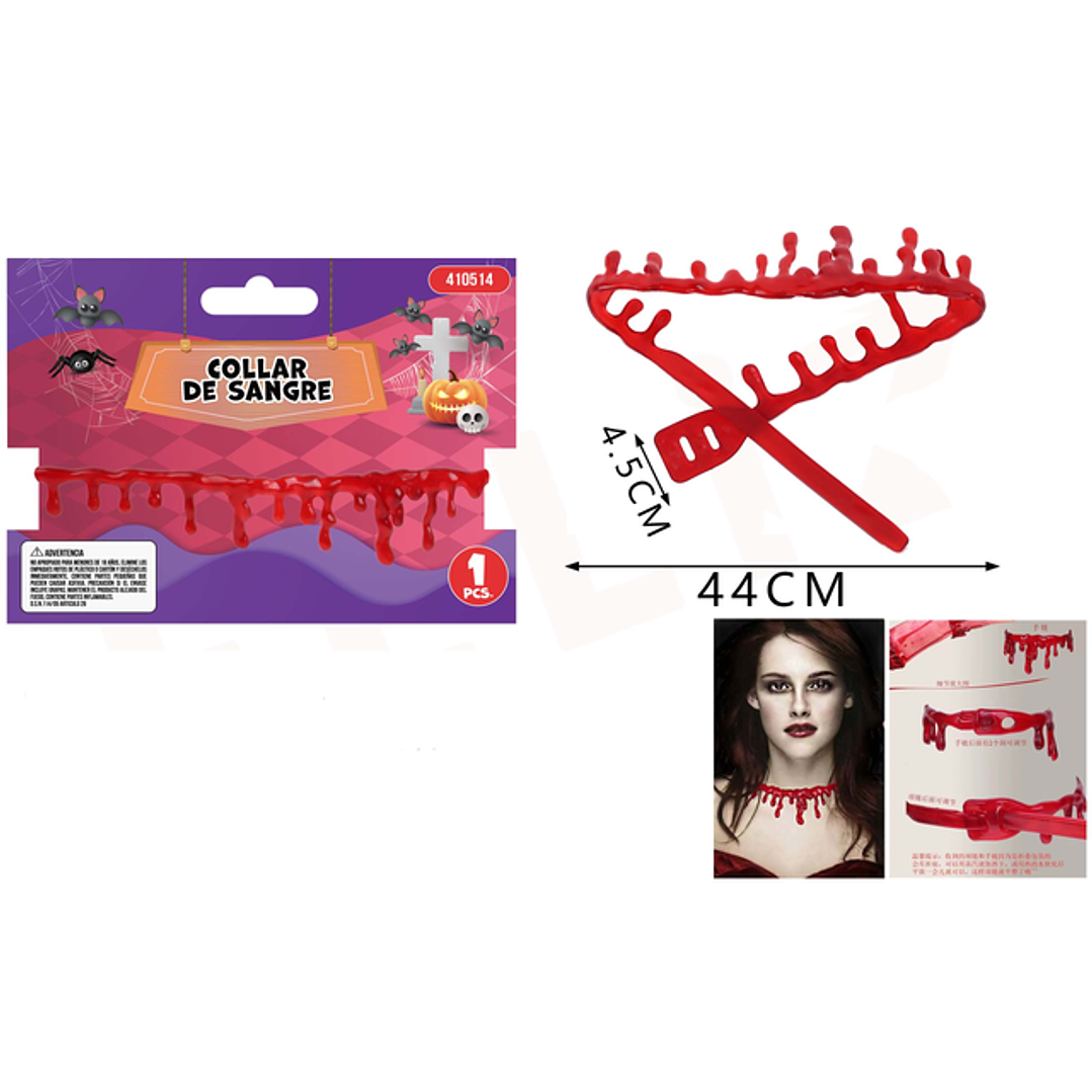Collar De Sangre Halloween 1
