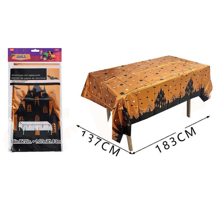 Mantel Metalico Halloween 137183Cm 1