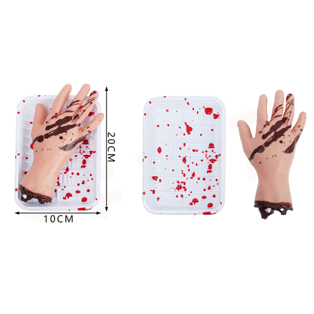 Mano Con Sangre En Plato 1