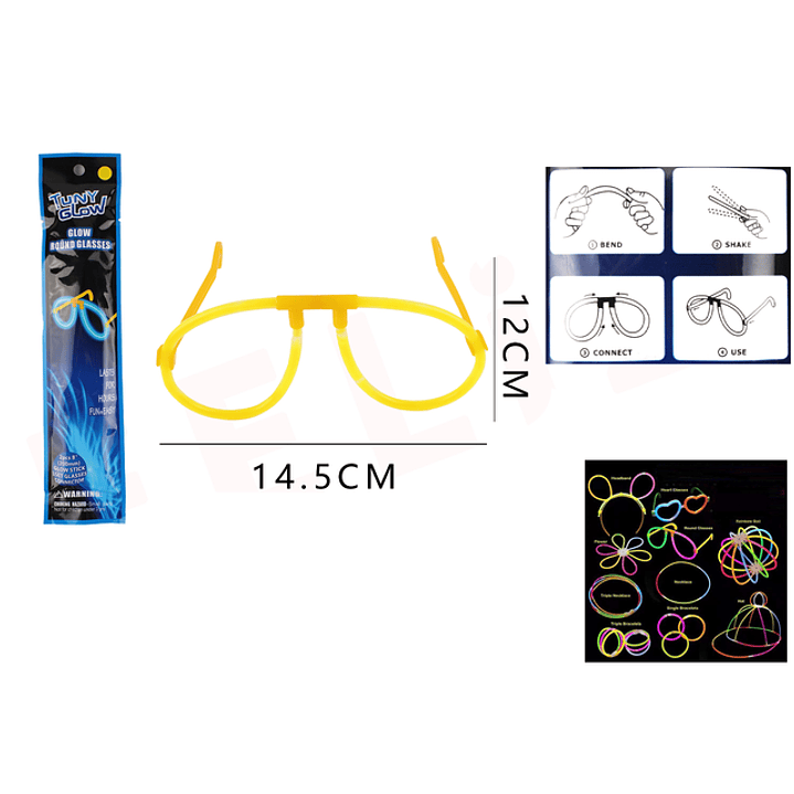 Lentes Fluorescente 12*14.5cm 1