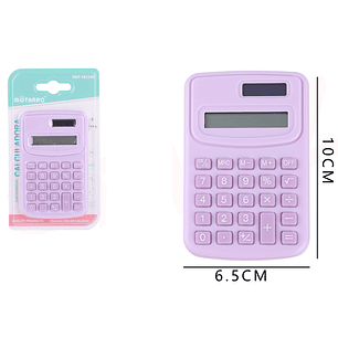 Calculadora morado macaron