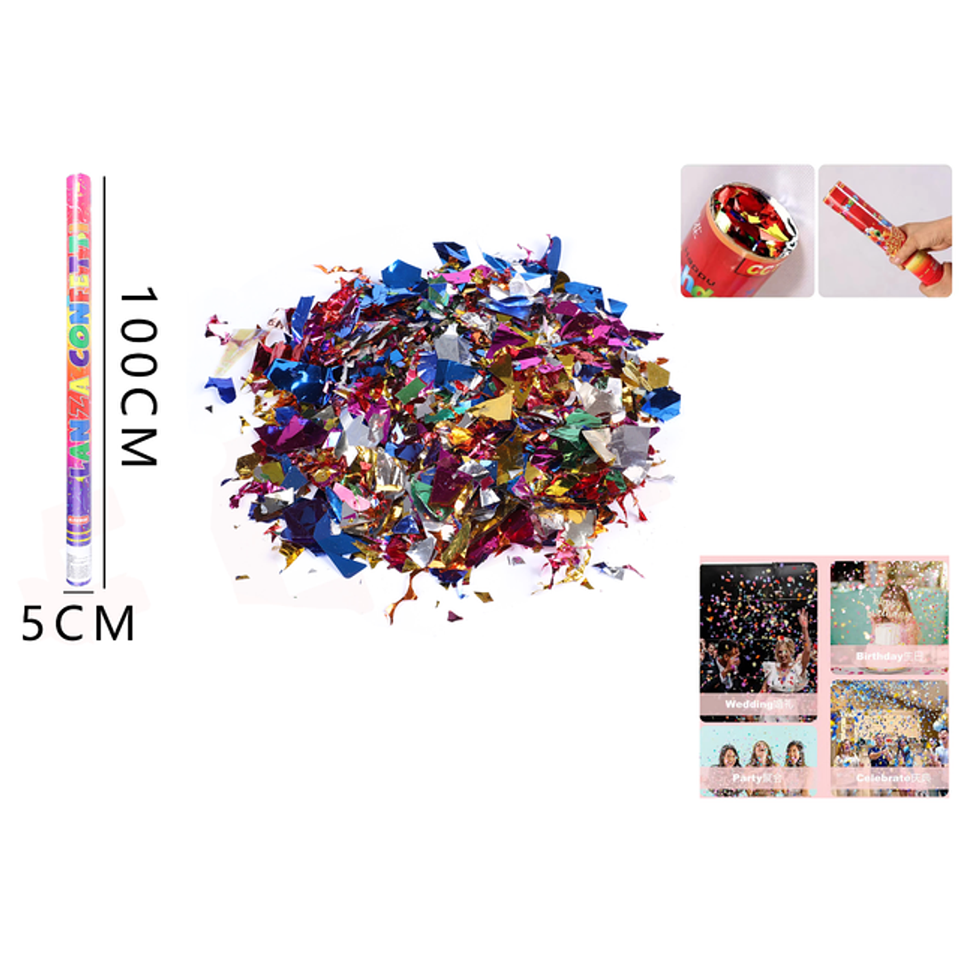 Lanza confeti 100cm 1