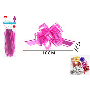 Cinta magica de regalo fucsia 10*3cm