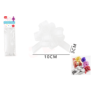 Cinta magica de regalo blanco 10*3cm