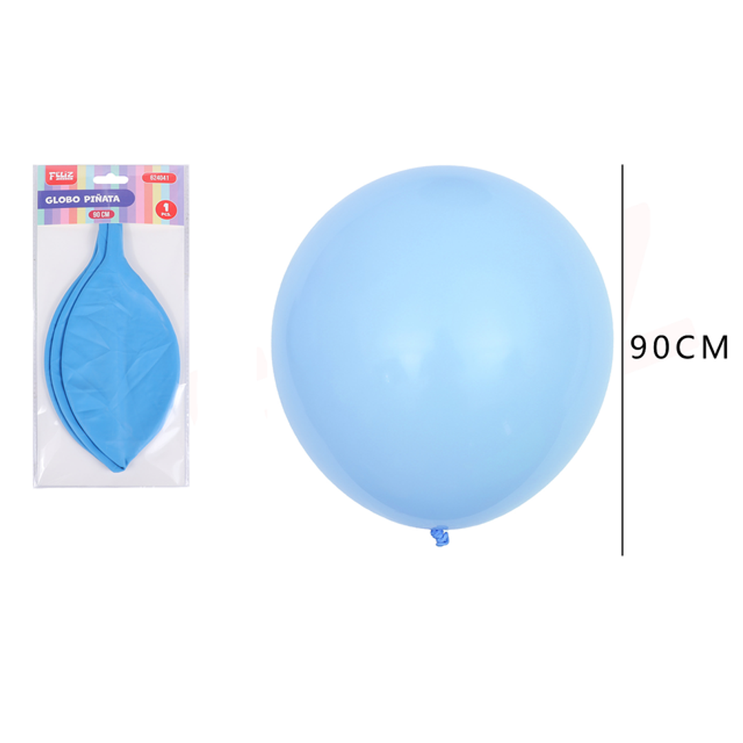 Globo grande celeste 90cm 1