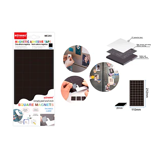 Cinta adhesiva magnetica 110x212mm