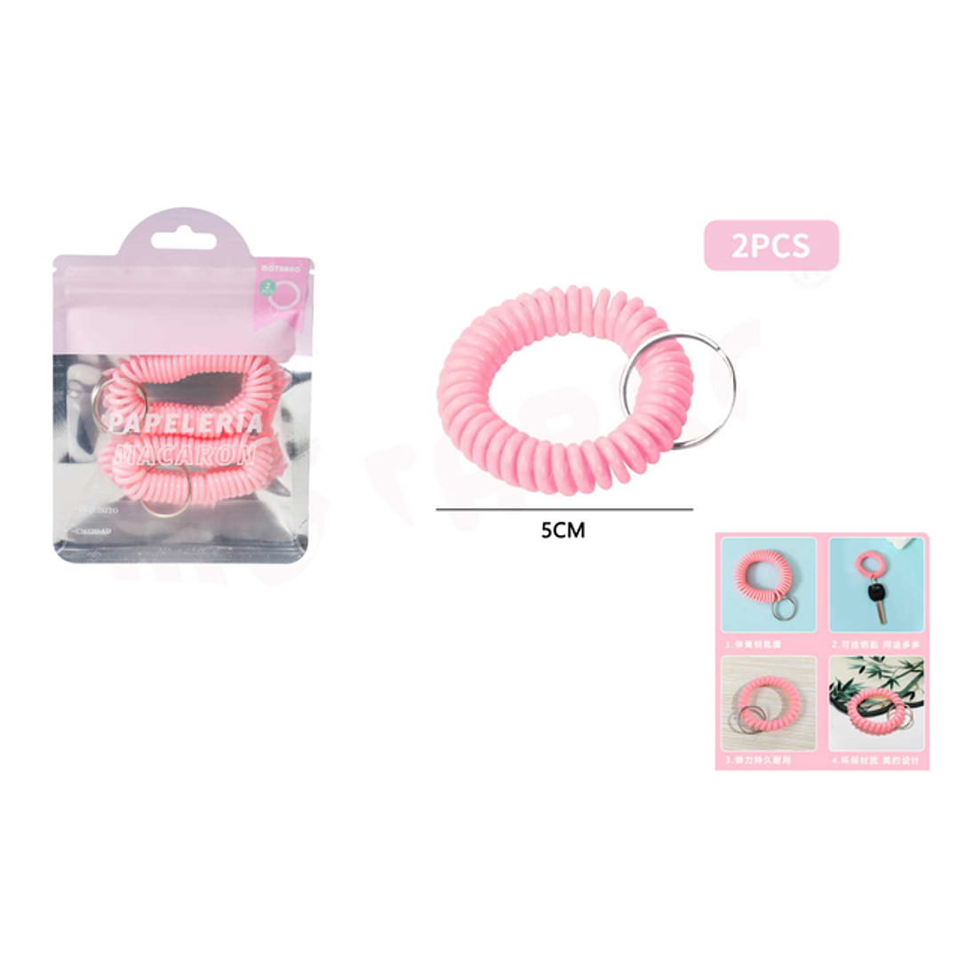 Llaveros de espiral 5cm 2pcs 1