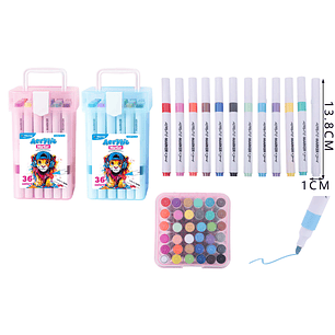 Marcadores de color 36pcs