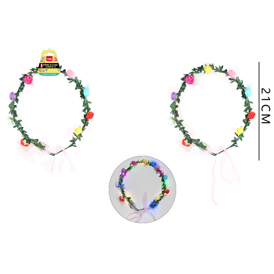 Corona de flores 1
