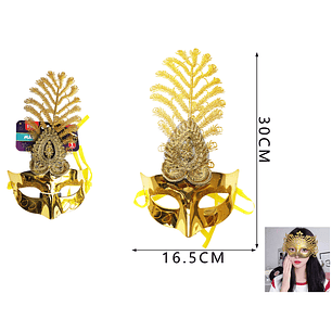 Mascara media cara para fiestas