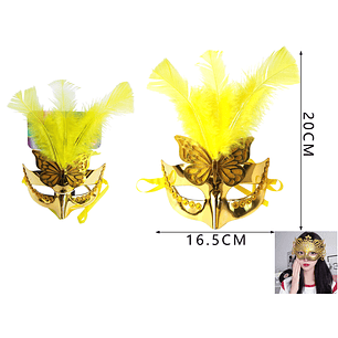 Mascara media cara para fiestas