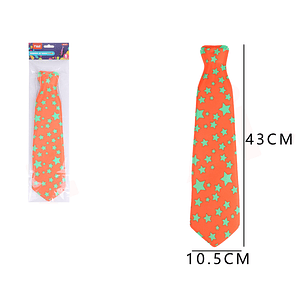Corbata fluor de fiesta 6pcs